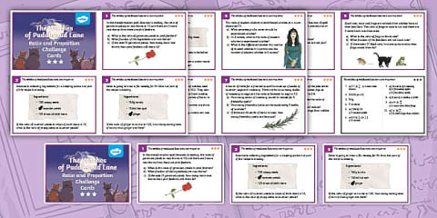 Proportion Loop Cards Ratio and Proportion Maths Loop Card Activity
